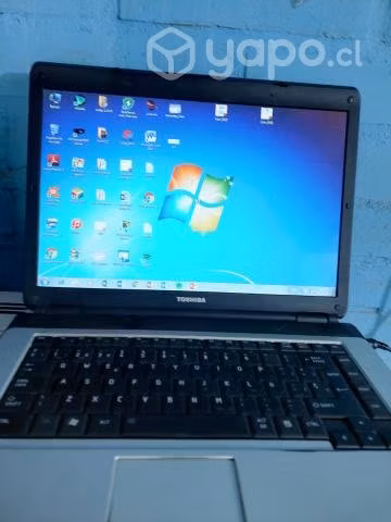 Notebook toshiba solo con cargador