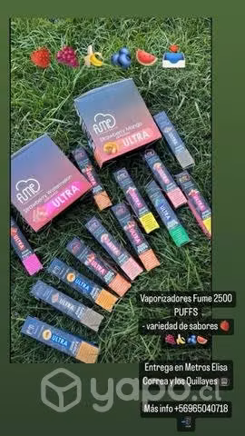 Vaporizadores desechables 2500 puffs
