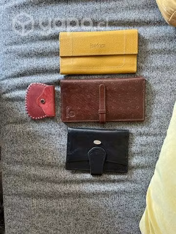 Billeteras de cuero