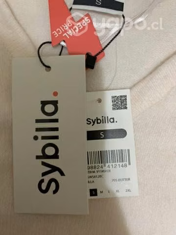Sweater Rosa sibylla talla s NUEVO