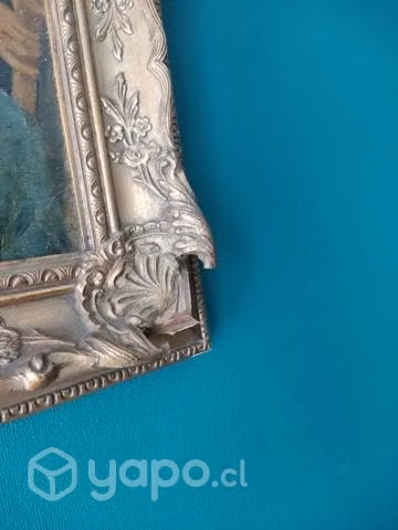 Cuadro pintado con óleo antiguo