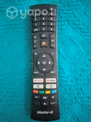 Master g control smartv (neflix - youtube) detalle