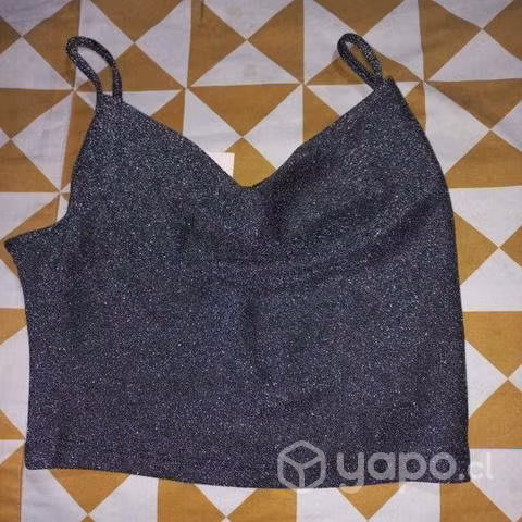 Top brillante de fiesta Shein Nuevo