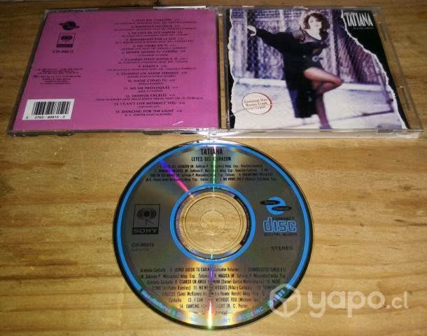 Tatiana - Leyes Del Corazón "1992" 14 Canciones Nu