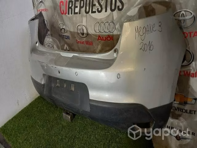 Parachoque trasero renault megane 3 2016