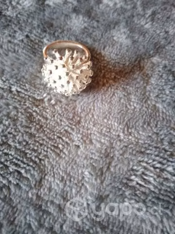 Anillos baño de plata valor por cada uno