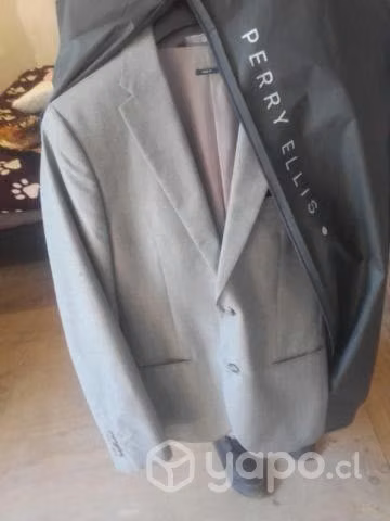 Terno Perry ellis talla 42 azul
