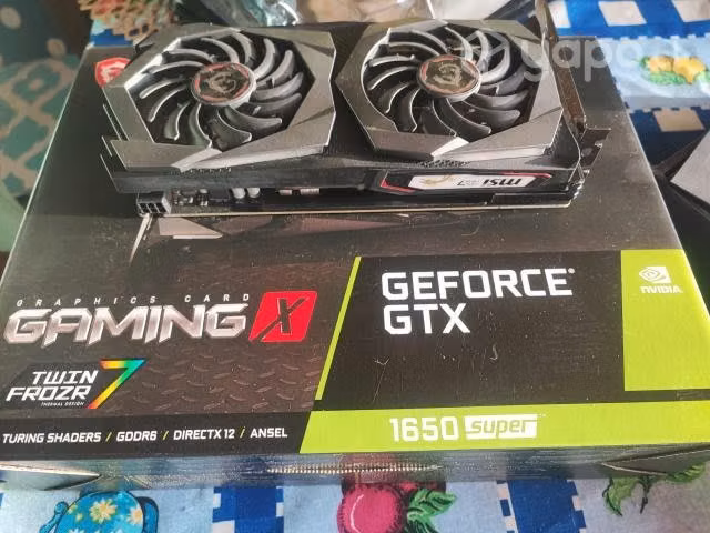 NVidia GTX 1650 Super MSI GAMING X 4 GB GDDR6