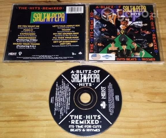 Salt-N-Pepa - A Blitz Of. The Hits Remixed "1990