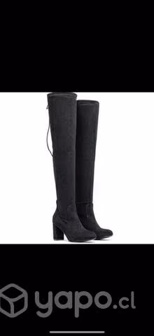 Botas altas negras mujer - Imagen 2