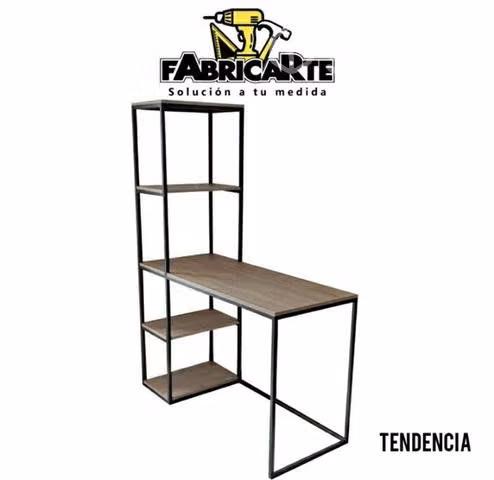 Modulares de fierro con madera - Imagen 2