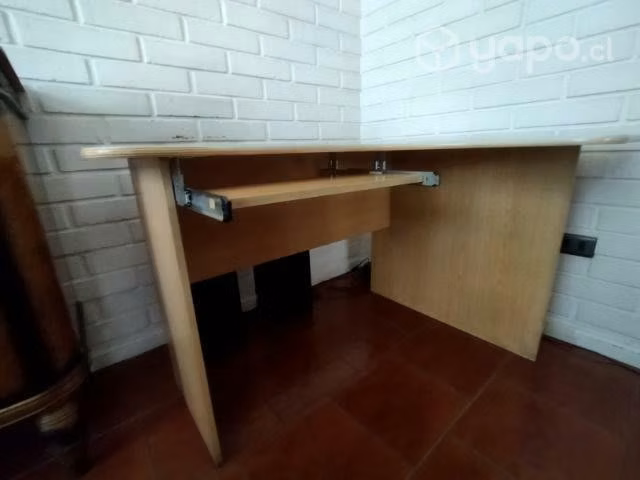 Escritorio Madera color Miel perfecto estado - Imagen 5
