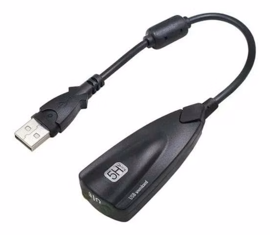 Tarjeta Dñe Sonido Usb 3d Virtual 5hv2 7.1 - Imagen 3