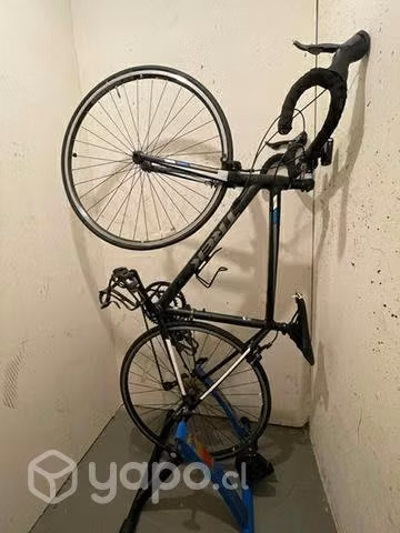 Bicicleta Rutera Trek 2015 con rodillo - Imagen 4