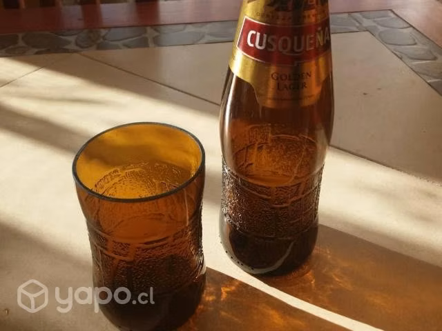 Vaso corto de Cerveza Cusqueña
