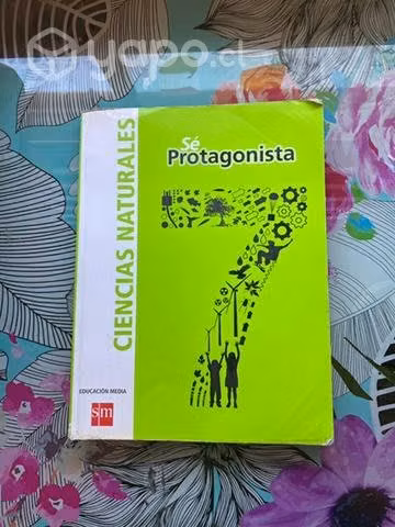 Libro usado se protagonista ciencias 7 básico