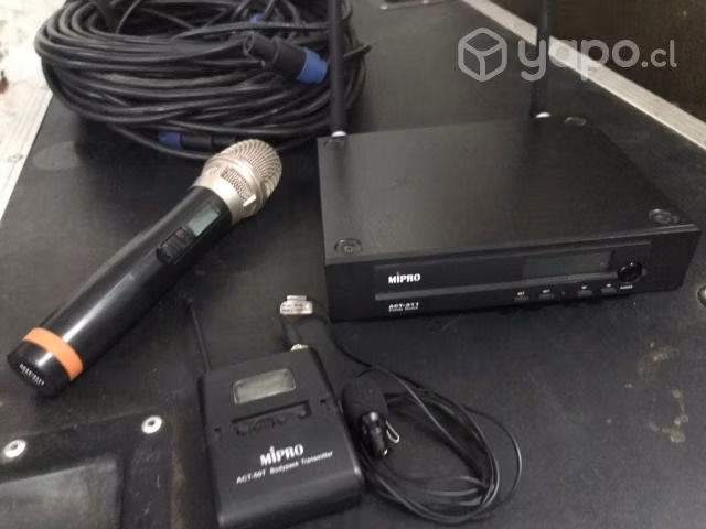 Sistema de audio e iluminación