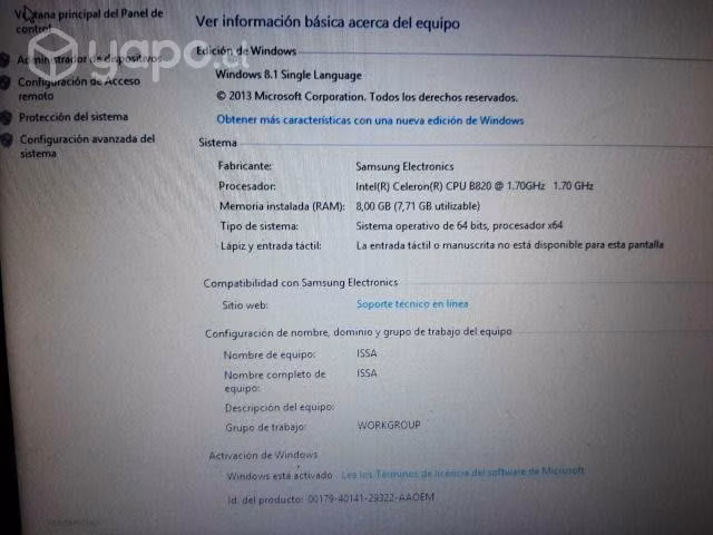 Computador samsung np300 - Imagen 3