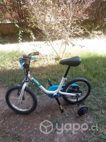 Bicicleta con ruedas