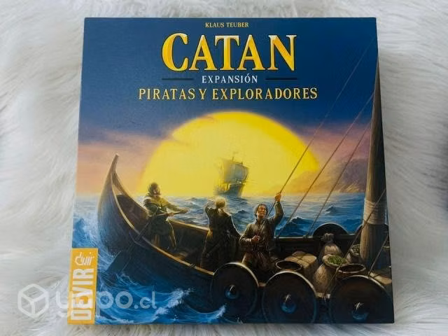 Juego Catan expansión Piratas u Exploradores