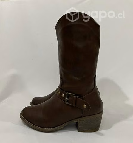Bota Texana 100% Sintético Marca New Walk N*38
