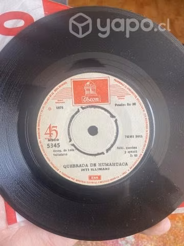Disco vinilo 45" Inti Illimani