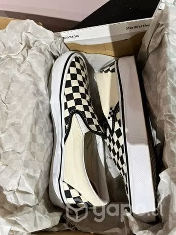 Vans skate Slip-on, Black/off white, 38,5