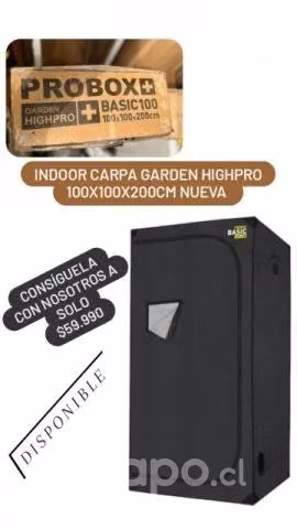 Carpa Indoor 100x100x200 NUEVA
