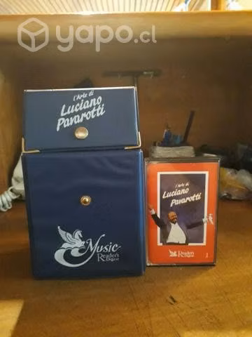 Cassete de colección Luciano pavarotti 6 cassete