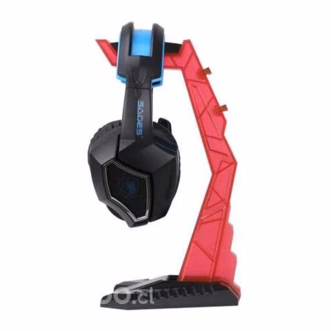 Base Soporte Audifonos PRO Gamer Rojo