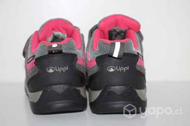 Zapatilla Niña Cuero/Outdoor LIPPI Rosa N°28-30
