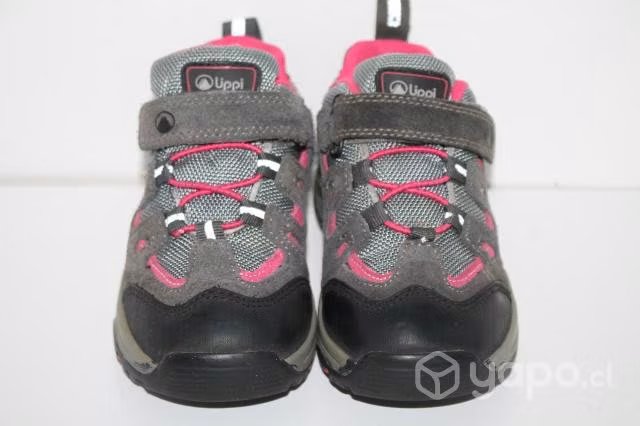 Zapatilla Niña Cuero/Outdoor LIPPI Rosa N°28-30
