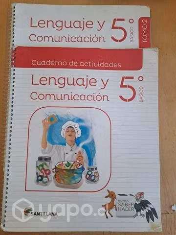 Se venden libros Santillana 5to básico