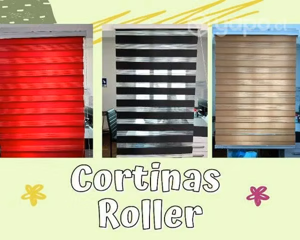 cortinas roller día y noche al mejor precio