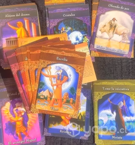 Oráculo Maestros Ascendidos Español + instructivo