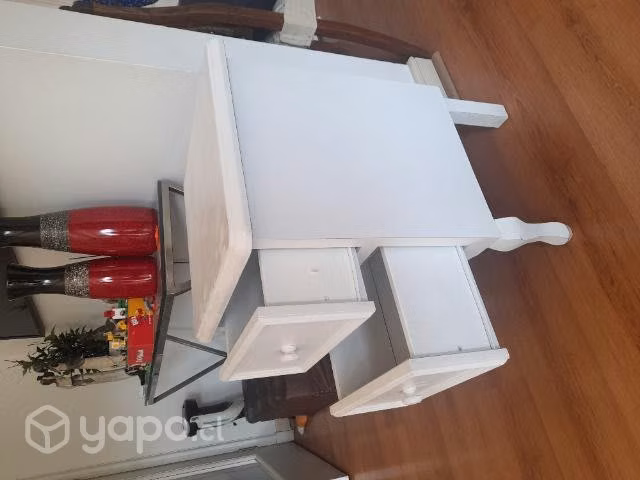 Velador blanco enlacado - Imagen 4