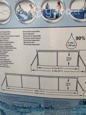 Piscina armable Bestway