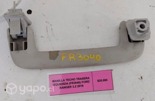 Manilla Techo Trasera Izquierda (FR3040) Ford Rang