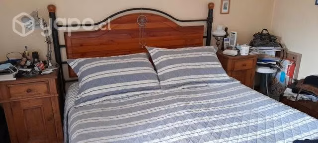 Respaldo de cama madera pino oregón 175x122cms - Imagen 2