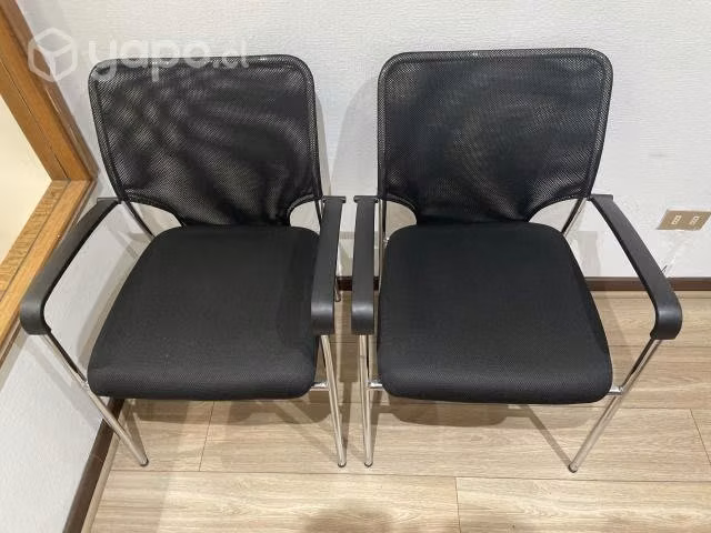 Sillas negras oficina nuevas
