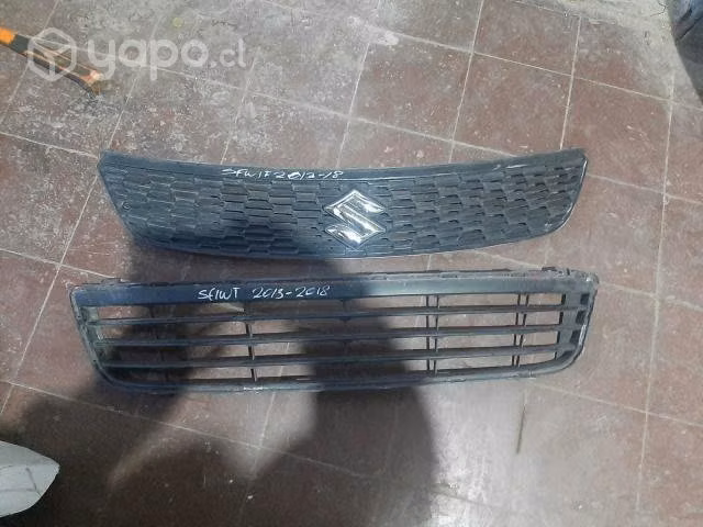 Suzuki swift 2015 mascara y rejilla de parachoque
