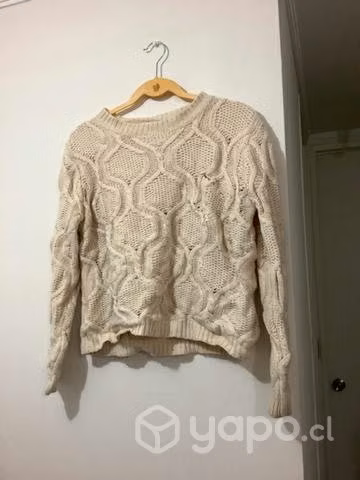 Chaleco crema