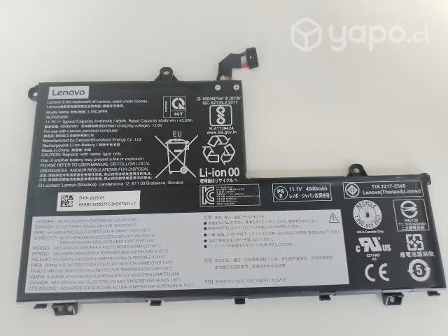 Partes Lenovo Thinkbook 14 - Imagen 4