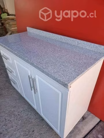 Mesón blanco de 1.20x50x90 Granito. Cocina - Imagen 5