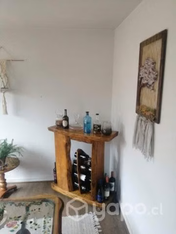 Mesa sofá y bar