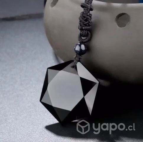 Collar de obsidiana negra - Imagen 2