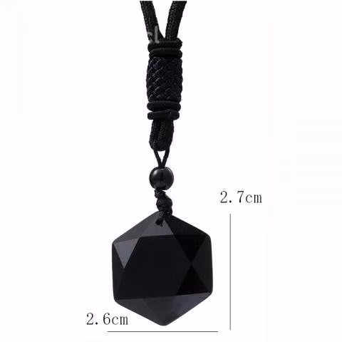 Collar de obsidiana negra - Imagen 3