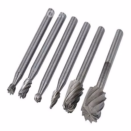 Set 6 Puntas Accesorios Dremel Corta Fresa Rotativ
