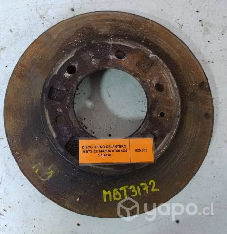 Disco Freno Delantero (MBT3172) Mazda BT50 4x4 2.2