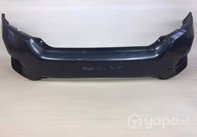 Parachoque Trasero Honda Civic 2016 2018
